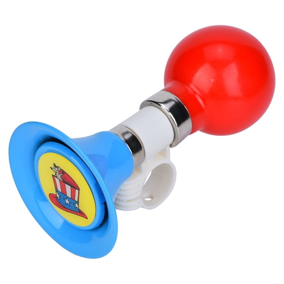 Xirurus Metal Rubber Loud Children Bicycle Kids Bike Horn Warning Bell for Boys Girls Accessory (Blue)