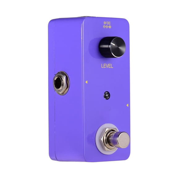 Xirurus Mini Looper Effect Pedal Guitar Loopers Bass Loop Pedal Unlimited Overdubs 5 Minutes Looping Time with USB Interface Purple 3.5 inches / 8.8 cm