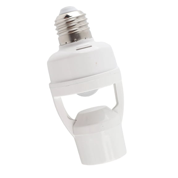 Xirurus Motion Sensor Light Socket E27 Screw Light Bulb Holder LED Infrared Motion Sensor Lamp Switch Socket for Home Automation and Security 12 inches / 30.48 cm 2.05 oz / 58 g