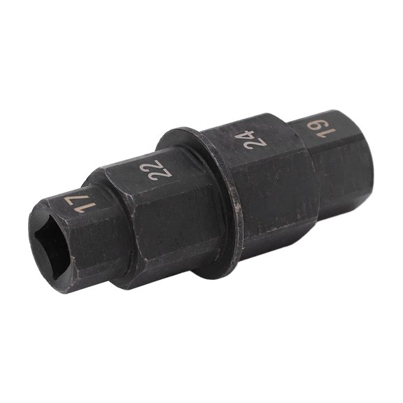 Xirurus Motorcycle Front Rear Wheel Axle Hex Spindle Driver Socket Tool 17/19/22/24mm Chrome Vanadium Steel[cite: 1]