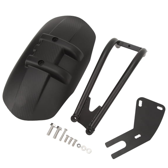 Xirurus Motorcycle Rear Fender Mudguard Splash Guard Cover Replacement for Yamaha MT07 FZ07 BMW R1200 GS ABS Black 12.2 inches / 31 cm
