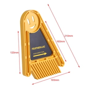 Xirurus Multi purpose Double Feather Board Router Tables Saws Miter Gauge Slot DIY Woodworking Tools 10.63 inches / 27 cm
