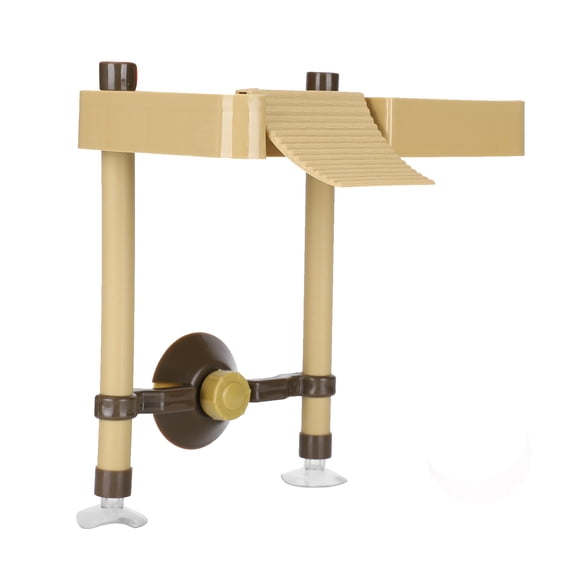 Xirurus Multifunction Tortoise Pier Floating Island Basking Platform for Bathing Resting Playing, Small (8.26 inches / 21 cm)