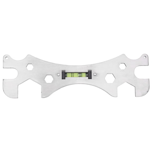 Xirurus Multifunction Wrench Level Tool Stainless Steel Spanner for Bathroom Faucet Water Pipe Repair 7.87 inches / 20 cm