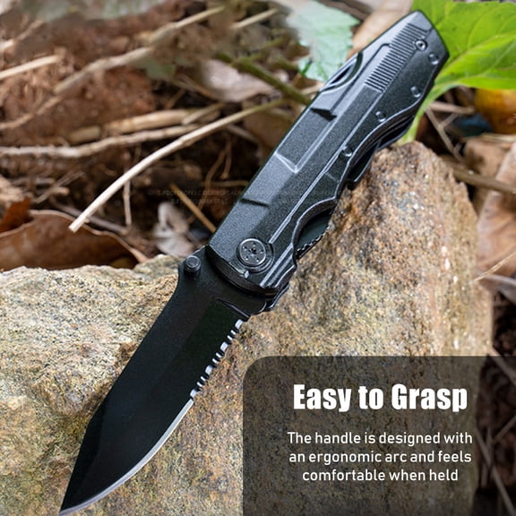 Xirurus Multitool Knife With Pocket 6-in-1 Foldable Multi Tool Pliers Stainless Steel Multi-Purpose Folding Pliers 10 Replacement Heads for Outdoor Camping Fishing Hunting Survival (5.5in/14cm)