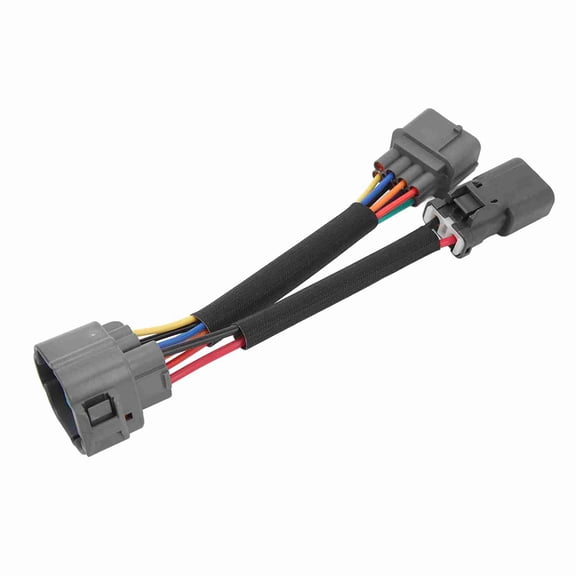 Xirurus Obd1 to Obd2 10 Pin Distributor Adapter Jumper Harness Plug Compatible with Honda Civic 1996-1998 Black (7.87 inches / 20 cm)