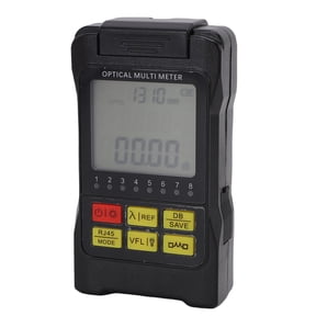 Xirurus Optical Power Meter 850-1650nm High Precise Fiber Optic Cable Tester OPM Universal 2.5mm Interface Measures Power in Network and Communications (13 inches / 33.0 cm)