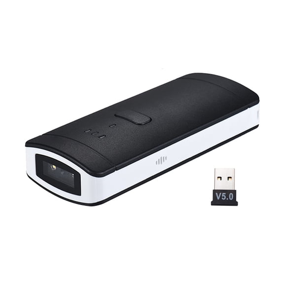 Xirurus P2000 Portable Mini Wireless USB Wired 1D 2D Image Barcode Scanner QR PDF417 Bar Code Reader 130,000 Inventory Memory for Windows Mac Android IPad Linux (4.5 inches / 11.4 cm)