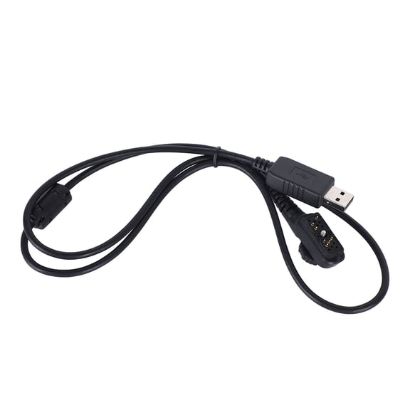 Xirurus PC90 USB Programming Cable, 3.28 ft / 1 m Two Way Radio Frequency Write Line for Hytera PT580H Walkie Talkie, 16-Pin Adapter Cord for Secure Data Transfer, Black