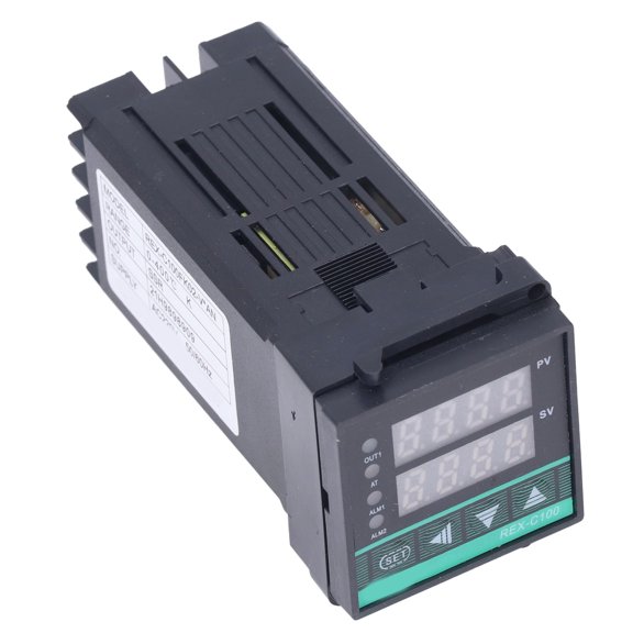 Xirurus PID Temperature Controller Digital Intelligent Thermostat Non Contact Voltage Pulse Output AC220V SSR Drive Control Home Industrial Measurement Black Standard Edition
