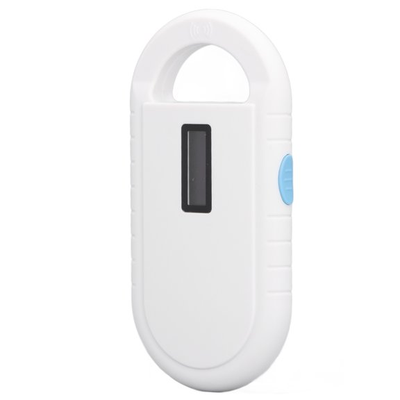 Xirurus Pet ID Microchip Scanner 134.2KHz USB Rechargeable Animal Card Reader with OLED Display Storage Function for Pets Dogs Cats Pigs, 5.12 inches / 13 cm Reading Distance, Handheld Scanner