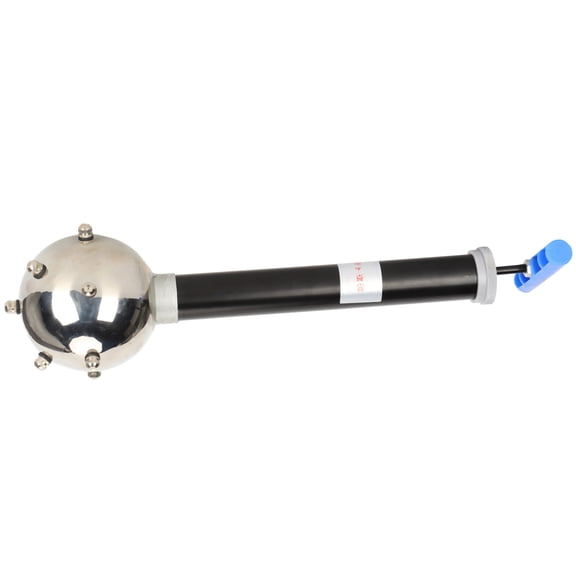 Xirurus Physics Experiment Ball Handheld Hollow Metal Liquid Pressure Demonstration Teaching Aid Pascal Ball for Science Classrooms and Laboratory Educational School Supplies (14.17 inches / 36 cm)