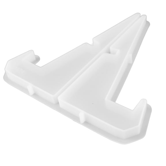 Xirurus Plate Display Stand Silicone Mold DIY Flexibility Resilience Mobile Phone Holder Resin Mold for Clock Tablet Large, 1 Count [cite: 24]