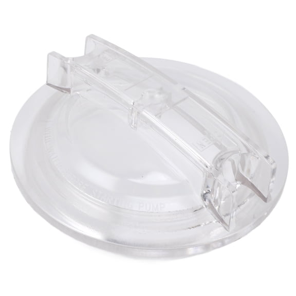 Xirurus Pool Pump Lid Cover Replacement for Super II SPX3100D Strainer Parts with O-Ring, Clear Acrylic Heavy Duty Above Ground Threaded Pool Pump Lid, 7.125 inches / 18.1 cm Outside Size