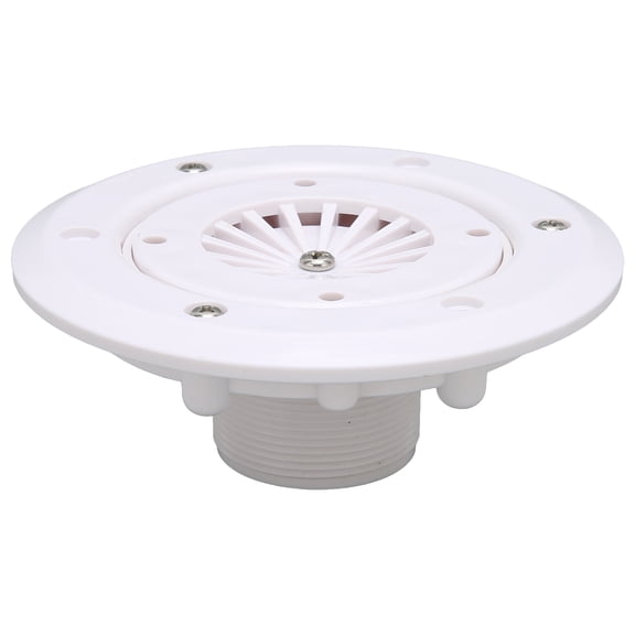 Xirurus Pool Return Jet Fitting Lightweight 2825V G2 Male Thread Pool Jet Nozzle Assembly with Screws and Rubber Rings for Firm Swimming Pool Maintenance and Enhanced Water Circulation System