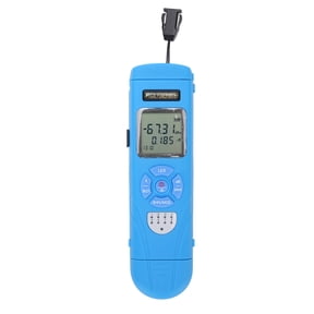 Xirurus Portable Optical Power Meter Handheld 10 Wavelengths Fiber Optic Tester with RJ45 Testing and LED Light