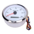 thumbnail image 1 of Xirurus Premium 110mm / 4.33 inches White Dial Automotive Marine Universal Tachometer Gauge 3000RPM DC 9-32V with Hour Meter & 7 Color Backlight for Car Boat RV Truck Dashboard Panel Repair, 1 of 9