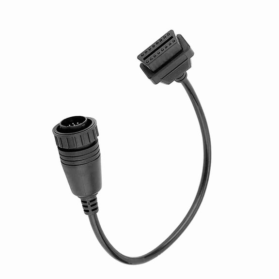 Xirurus Premium 14 Pin to OBD2 16 Pin Adaptor Cable for Mercedes Benz Sprinter, Professional Automotive Diagnostic Scanner Tool Connector (5.51 inches / 14 cm, Black)