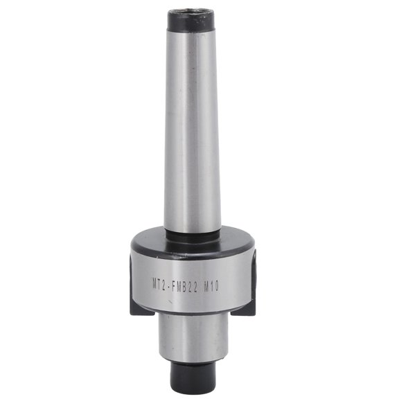 Xirurus Premium CNC MT2-FMB22-M10 Face Milling Machine Tool Holder for Lathe Chuck, High Carbon Steel Taper Connecting Handle Extension Adapter Rod (0.9 inches / 22mm Max Diameter Grounding Taper)