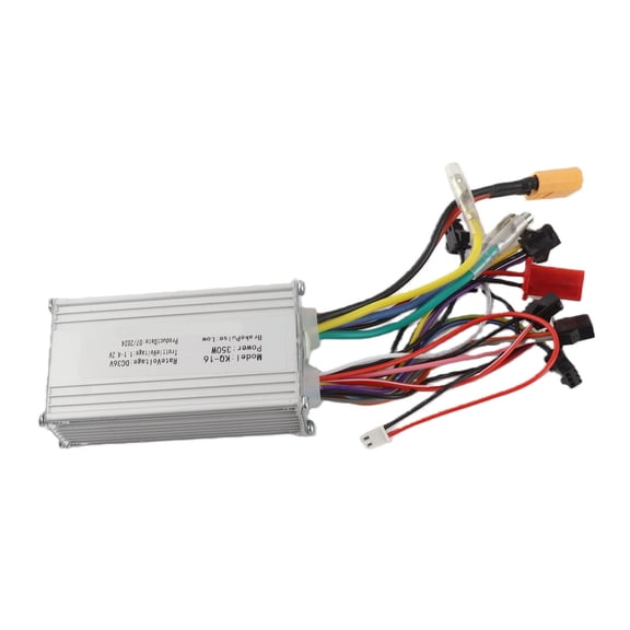 Xirurus Premium Electric Bicycle Brushless Controller & Lithium Battery Control Box for E-Scooter, 36V 350W High Performance E-Bike Conversion Accessories (15 x 6 Inches / 38.1 x 15.2 cm)