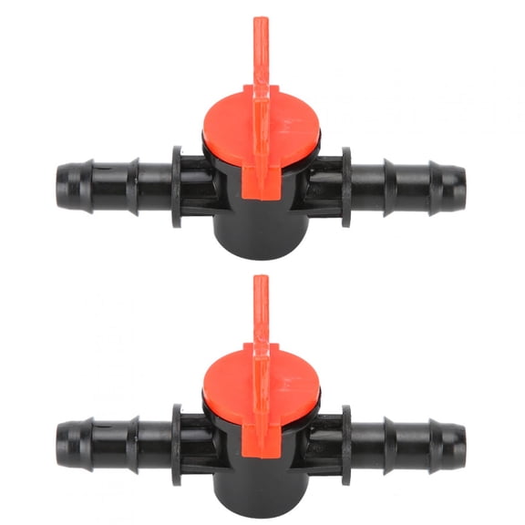 Xirurus Premium Fish Tank Water Flowing Regulator Valve 10mm Dual Aquarium Water Flowing Controller Tube Pipe Connector Professional Water Control Hardware Kit (2 Pieces / Pack, 10mm / 0.39 inches)