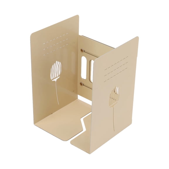 Xirurus Premium Metal Book Stoppers Adjustable 59 Retractable, AntiSlip, SpaceSaving Bookends for Books, Magazines & DVDs