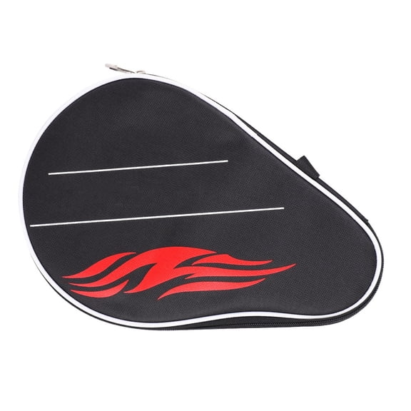Xirurus Premium Table Tennis Racket Case Ping Pong Paddle Bag Professional Bat Cover With 3 Balls Storage Pouch Durable Protective Carrying Bag For Indoor Outdoor Practice Black