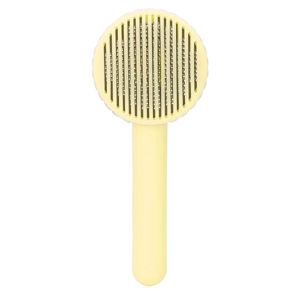 Xirurus Pro‑Massage Pet Grooming Brush – Thick Needle, Curved Wire, Easy‑Click Hair Removal & Skin‑Soothing for Cats & Dogs