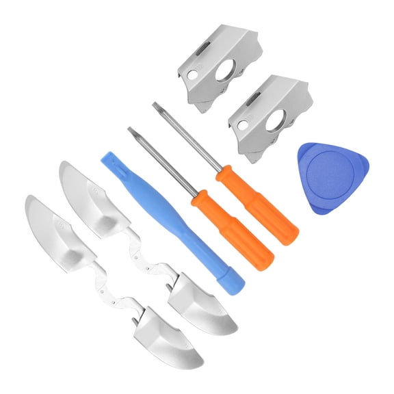 Xirurus QM21070921 Replacement Bumpers Left Right Button Triggers Parts for Xbox One Elite Controller with Tool Kit Silver 5.12 inches / 13 cm