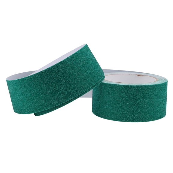 Xirurus Quartz Sand Non slip Tape Floor Stair Step Anti Slip Safety PVC Tape Adhesive 16.4 ft / 5m (Green) 1 Count[cite: 1]