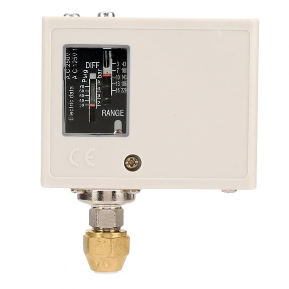 Xirurus SPC-116E Electronic 24V-380V Air Compressor Pressure Switch Water Pump Controller SPDT 125VAC 250VAC