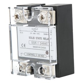 Xirurus SSR-40-DA Solid State Relay DC Controlled AC 40A 3-32VDC High Performance Electrical System Relay Module (6.00 x 4.00 x 3.00 Inches / 15.2 x 10.2 x 7.6 cm)