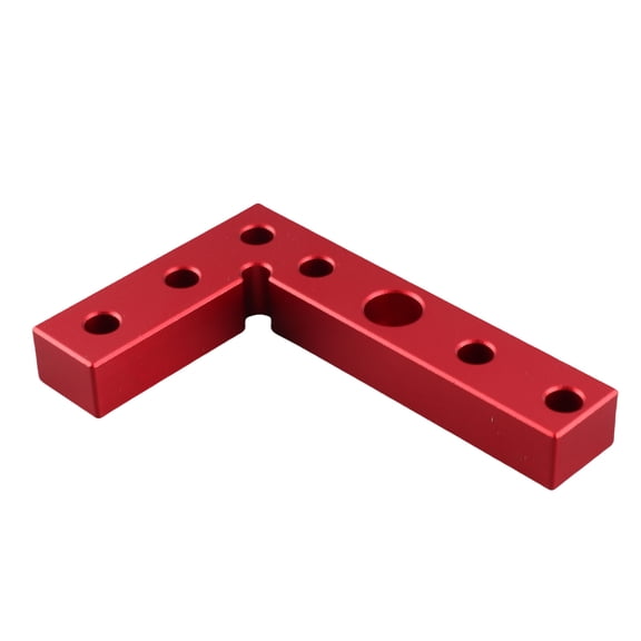 Xirurus Small Square Aluminum Alloy Center Finder Tool Dowel Drill Guide Jig for Woodworking, 90 Degree Right Angle, Premium Multi-Tool Carpentry Square (3.9 inches / 10 cm)