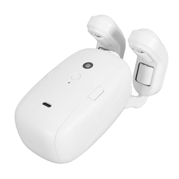 Xirurus Smart Curtain Opener BT Remote Control Automatic Electric Motor Robot for TUYA App Voice Control with Roman Rod White (5.98 x 3.19 x 2.95 inches / 152 x 81 x 75 mm)