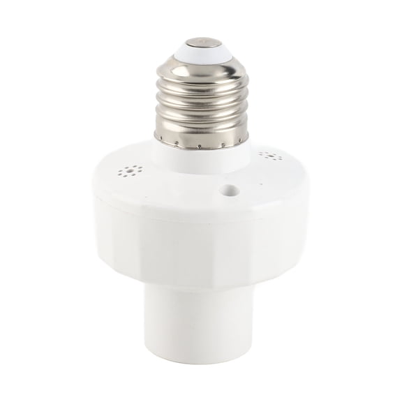 Xirurus Smart Wireless Remote Control Light Bulb Socket E27 Base Illuminating Solutions Switch Extend Fixture For Home Bedroom Garage No Wiring Needed 110V Edition (2.36 inches / 6 cm)