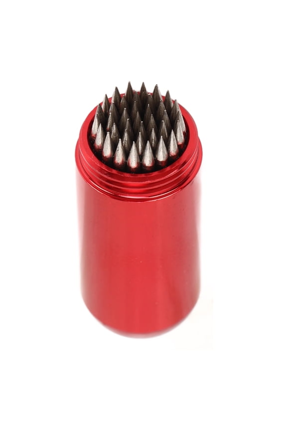 Snooker Pool Cue Tip Shaper Billiards Cue Stick Tip Tool Pick With Key Chain Red (2.36 inches / 6 cm) For Ultimate Tip Scuffing And Aeration During Play And Practice Sessions