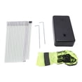 thumbnail image 1 of Xirurus Sports & Outdoors Portable Badminton Net Green Quick Setup Freestanding Badminton Set For Beach Backyard Picnic Indoor Outdoor Family Play, 22 Pieces, 1 of 9