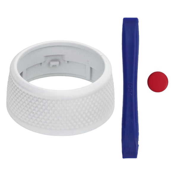 Xirurus Sporty Drive Mode Knob Cover ā ABS Trim for Porsche Taycan 2020ā25, 911 2019ā24, Cayenne, Panamera, Macan ā White