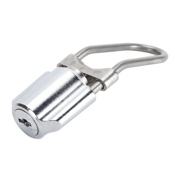 Xirurus Stainless Steel Beer Tap Lock, Leakage Proof Draft Beer Faucet Lock for Homebrew Keg Equipment, Safe and Secure Draft Dispenser Lock with 2 Keys (4.33 inches / 11 cm)