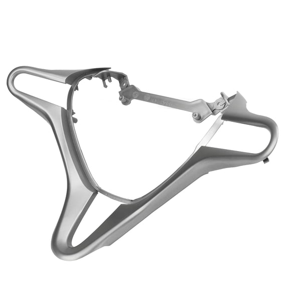 Xirurus Steering Wheel Trim Cover 78540-SVA-A01ZA Carbon Fiber Interior Frame Decoration Panel Accent Trim Decor Sticker Overlays Fit for Civic 8th FD2 2006 to 2011 (Silver, 12.6 inches / 32 cm)