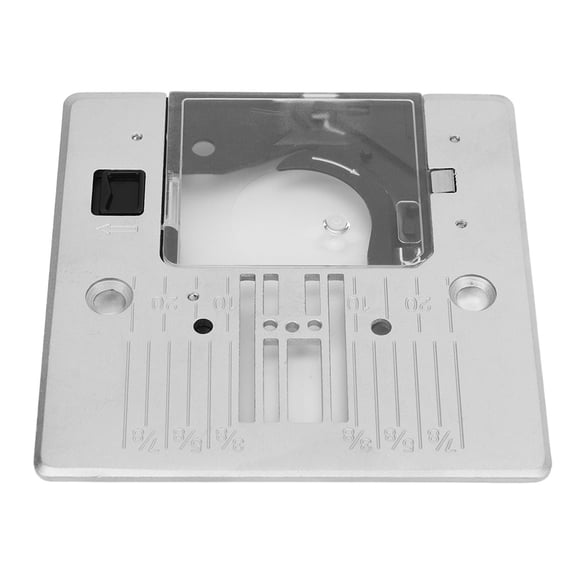 Xirurus Straight Stitch Needle Plate Professional Replacement Steel Fine Machined Accessory for Singer C5980Q 9100 and Juki HZL Household Sewing Machines Durable Parts