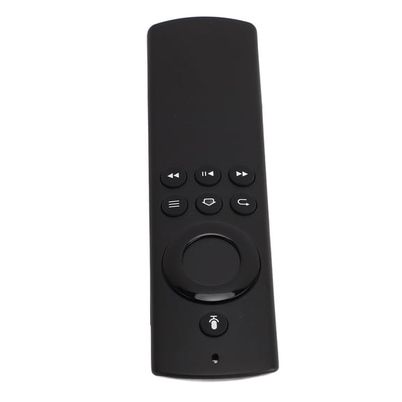 Xirurus TV Voice Remote Control Easy Pairing Fast Response Impact Resistance Replacement for TVs Cube 1st 2nd Gen, Black (5.91 in / 15 cm)[cite: 1]