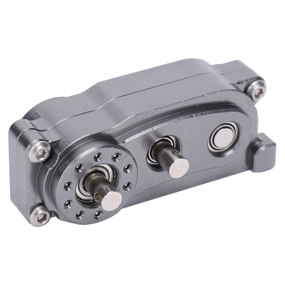 Xirurus Titanium 313mm Wheelbase Metal Chassis Frame RC Transfer Case Replacement Parts Fit for 1/10 RC Rock Crawler Car, Durable Upgrade Accessory (2.4 inches / 60 mm)