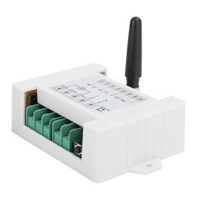 Xirurus Two-way Motor Forward and Reverse Controller Intelligent Wireless Remote Control Switch 433MHZ AC 85-260V 500-1000M Receiving Distance Limit Manual Interface Support Home Automation