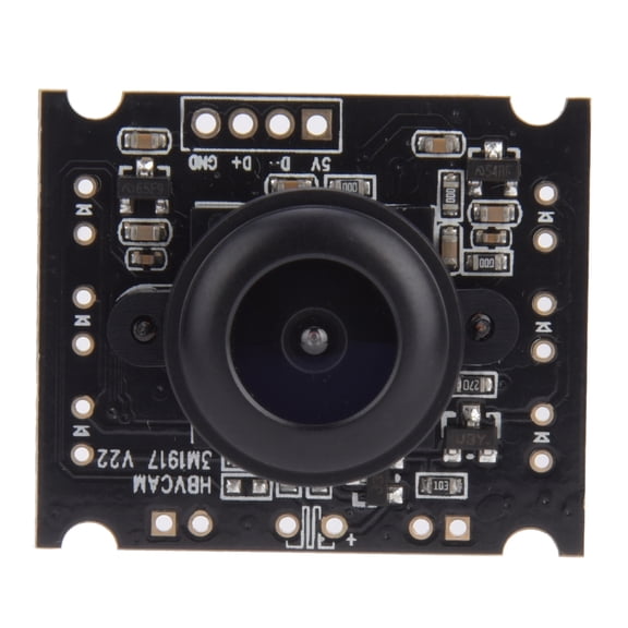 Xirurus USB Camera Module OV3660 Chip 3MP High-Resolution 2048 x 1536 15fps 110 Wide Angle FOV, Compact Size 1.2 inches / 30.5 mm