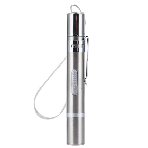 Xirurus USBPowered Cat Chaser Toy Portable LED Pen Light with 4 Pattern Modes (Red, Star, Mouse, Butterfly)