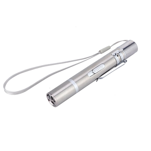 Xirurus USB Rechargeable Cat Chaser Toy Portable LED Pointer Pen for Exercise and Training 4.5 inches / 11.5 cm