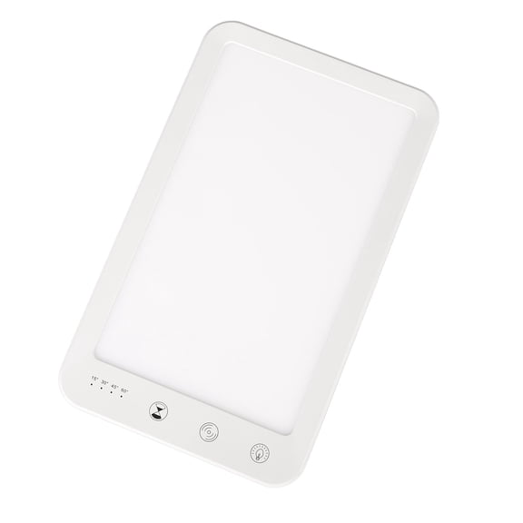 Xirurus UV Free LED Therapy Lamp Bright White Light 5 Brightness Levels Sleep Aid Sunlight Box 100-240V US Plug