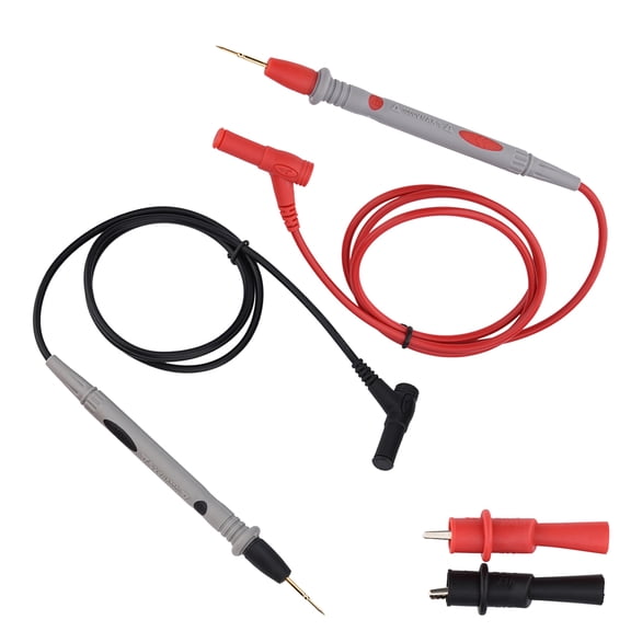 Xirurus Ultra Sharp Multimeter Probe Precise 1000V 20A Gold Plated Probe Leads with Alligator Pliers (35.43 in / 90 cm)