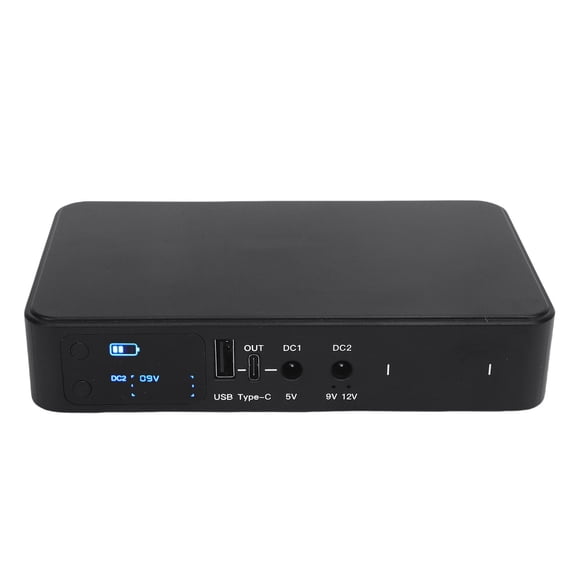 Xirurus Uninterruptible Power Supply 10400mAh Mini UPS Battery Backup for Router Security Camera DC Output
